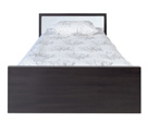 LOZ/90 WEISS HOCHGLANZ  90cm Bett klein 0