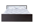 LOZ/160 WEISS HOCHGLANZ  160cm Bett klein 0