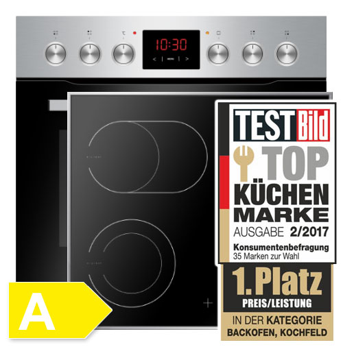 EHC 209 122 EE EC 742 100 E herdset amica ceranfeld herd backofen uhr timer