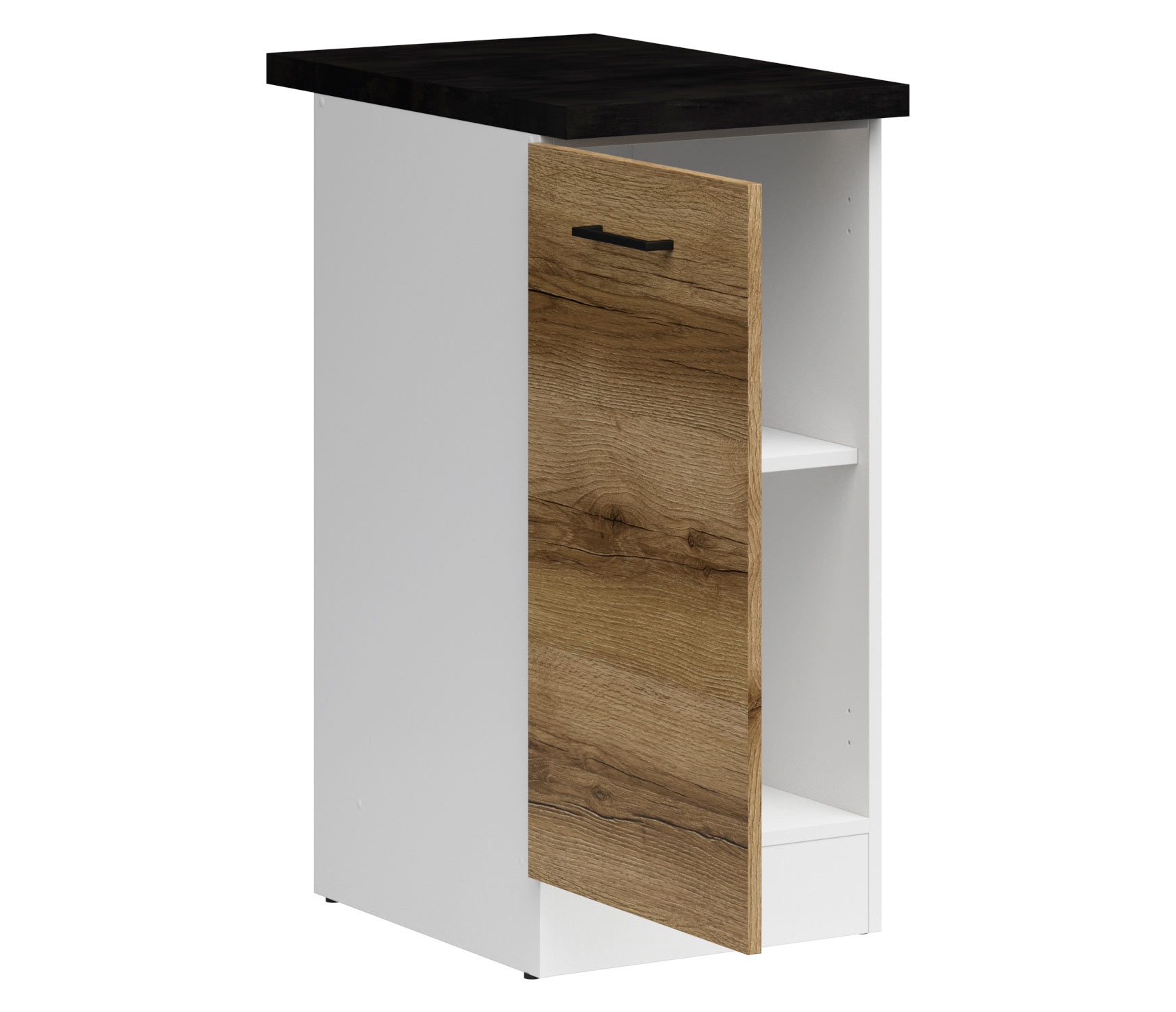 D1D/40/82 EICHE DELANO HELL Junona Line Unterschrank gross 0