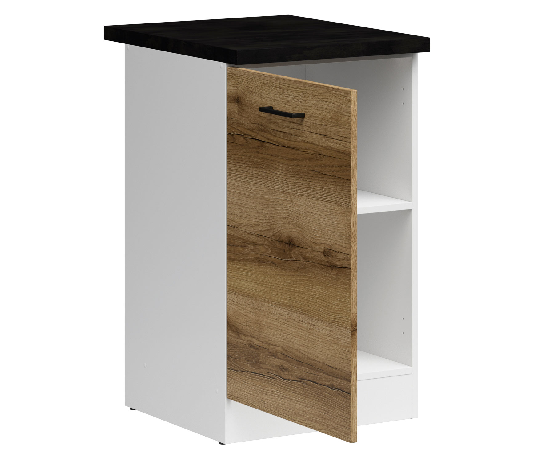 D1D/50/82 EICHE DELANO HELL Junona Line Unterschrank gross 0