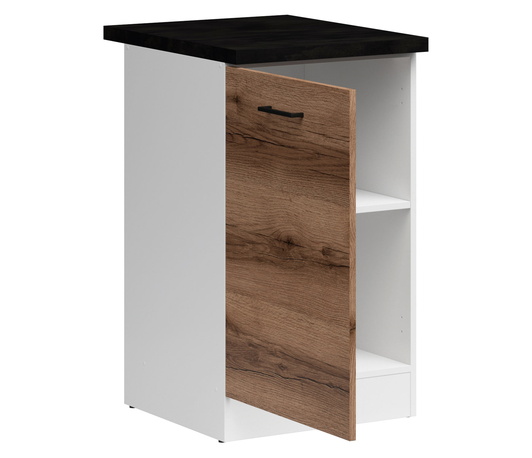 D1D/50/82 EICHE DELANO DUNKEL Junona Line Unterschrank gross 0