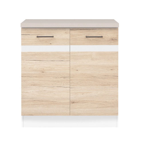 Junona Line Küche SANREMO EICHE D2D/80/82 Junona Line Frontfarbe SANREMO EICHE D2D/80/82