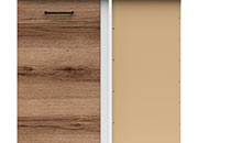 DNW/100/82 EICHE DELANO DUNKEL Junona Line Eckschrank 100 x 60cm klein 4