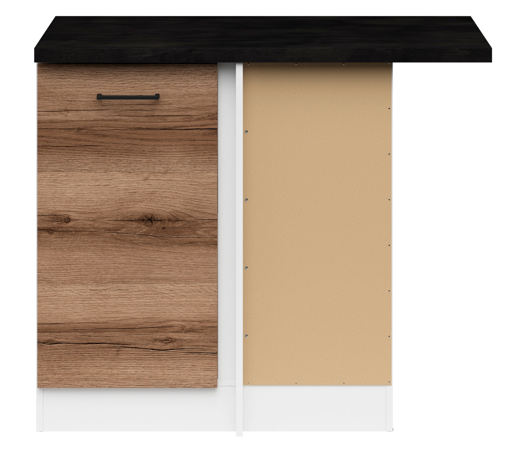 DNW/100/82 EICHE DELANO DUNKEL Junona Line Eckschrank 100 x 60cm gross 4