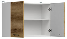G2D/80/57 EICHE DELANO HELL Junona Line Hängeschrank klein 1
