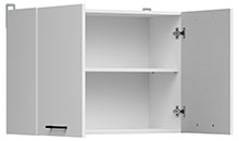 G2D/80/57 WEISS (Front) Junona Line Hängeschrank klein 0