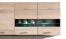 LED Einlegeboden EICHE Junona Line für 80 Vitrinenschrank klein 0