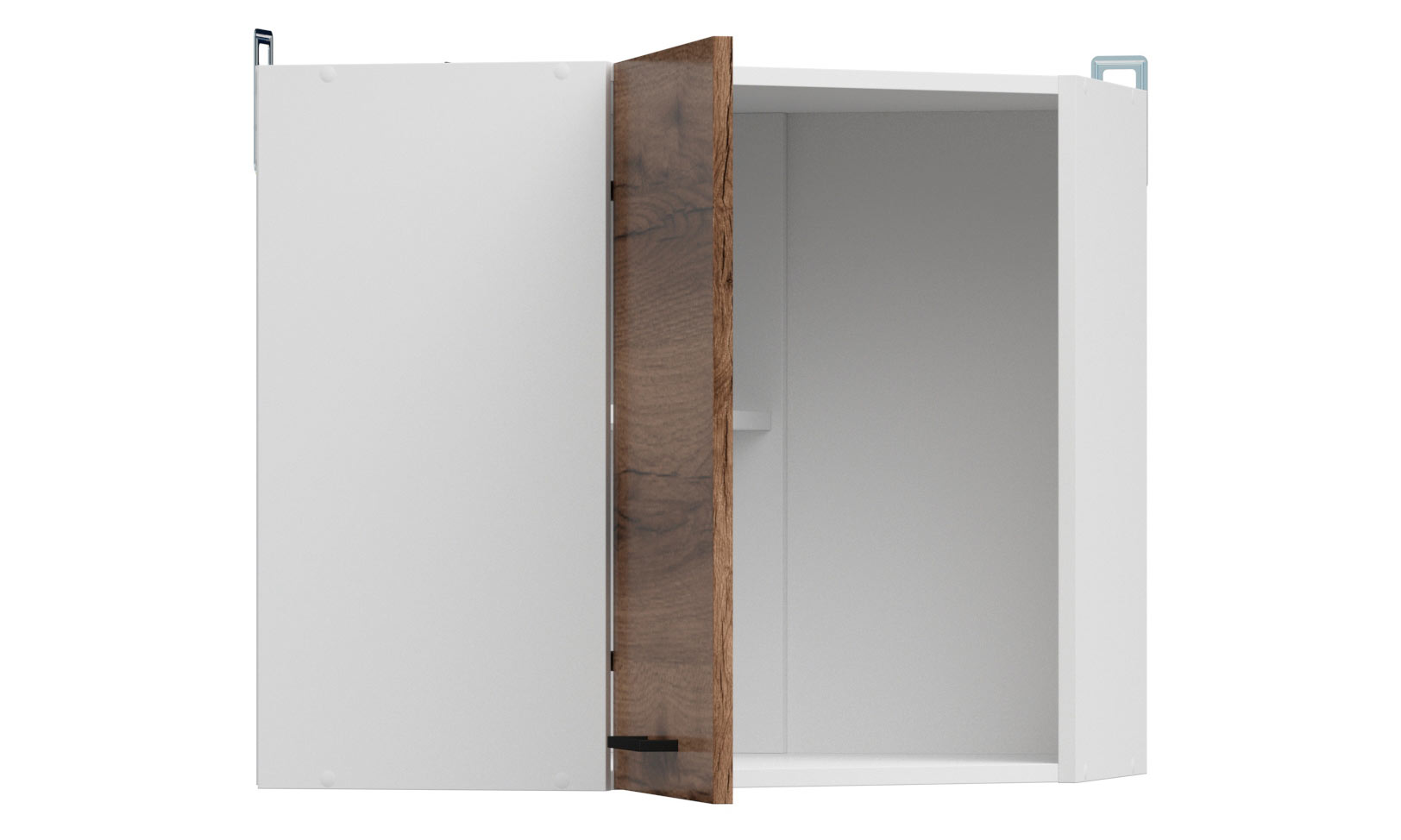 GNWU/57 EICHE DELANO DUNKEL Junona Line Eckhängeschrank gross 0