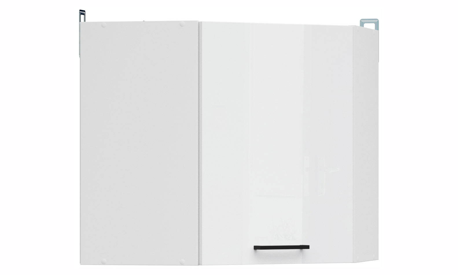 GNWU/57 WEISS (Front) Junona Line Eckhängeschrank gross 1