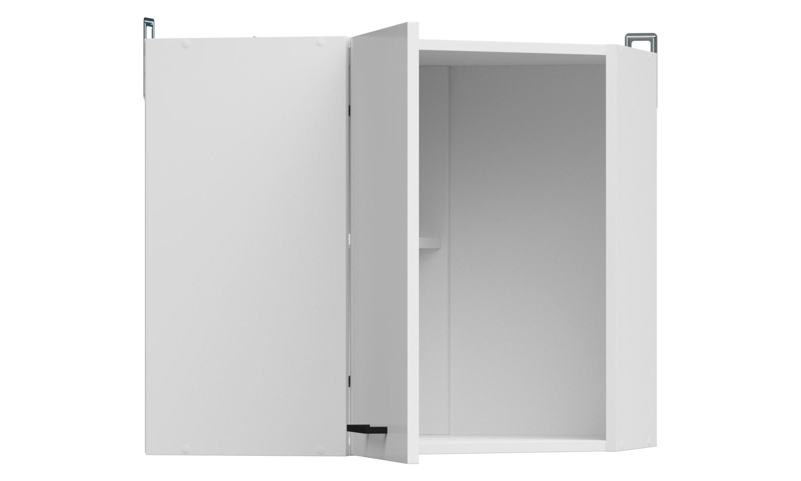 GNWU/57 WEISS (Front) Junona Line Eckhängeschrank gross 0