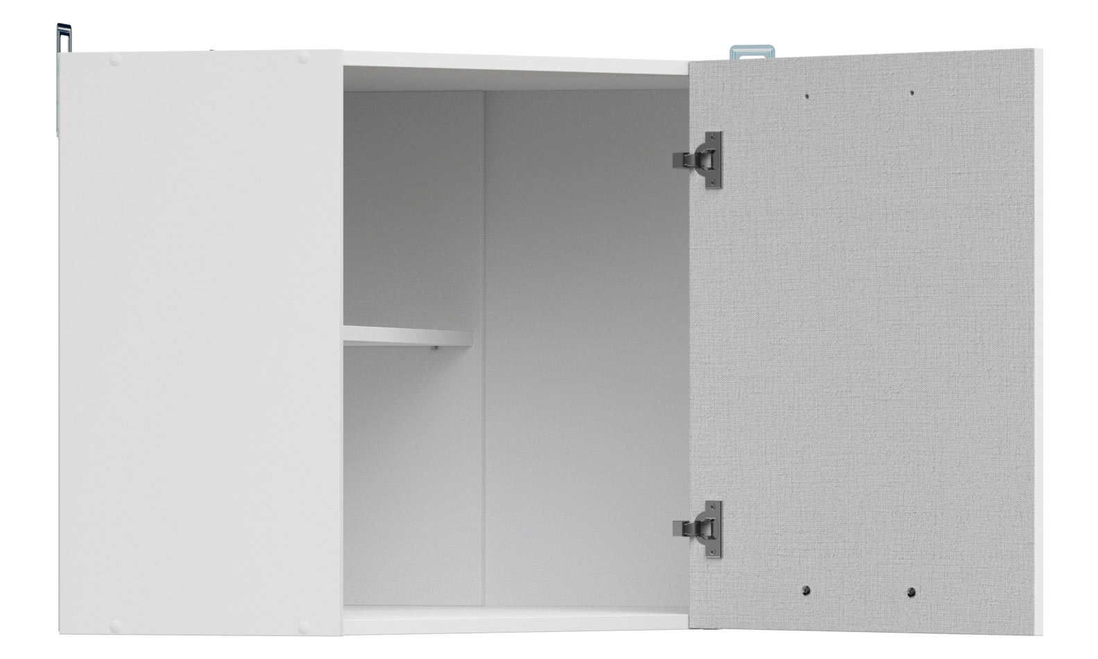 GNWU/57 WEISS (Front) Junona Line Eckhängeschrank gross 2