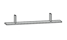 POL/100cm Junona Line Hängeregal Galleriebild Klein