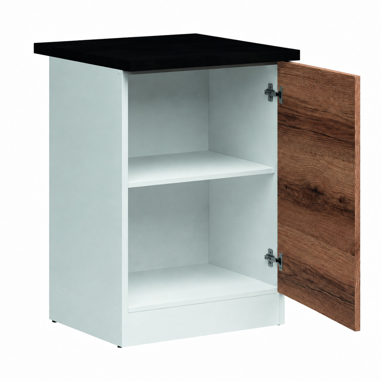 D1D/60/82 EICHE DELANO DUNKEL (Abverkauf) Junona Line Unterschrank klein 2