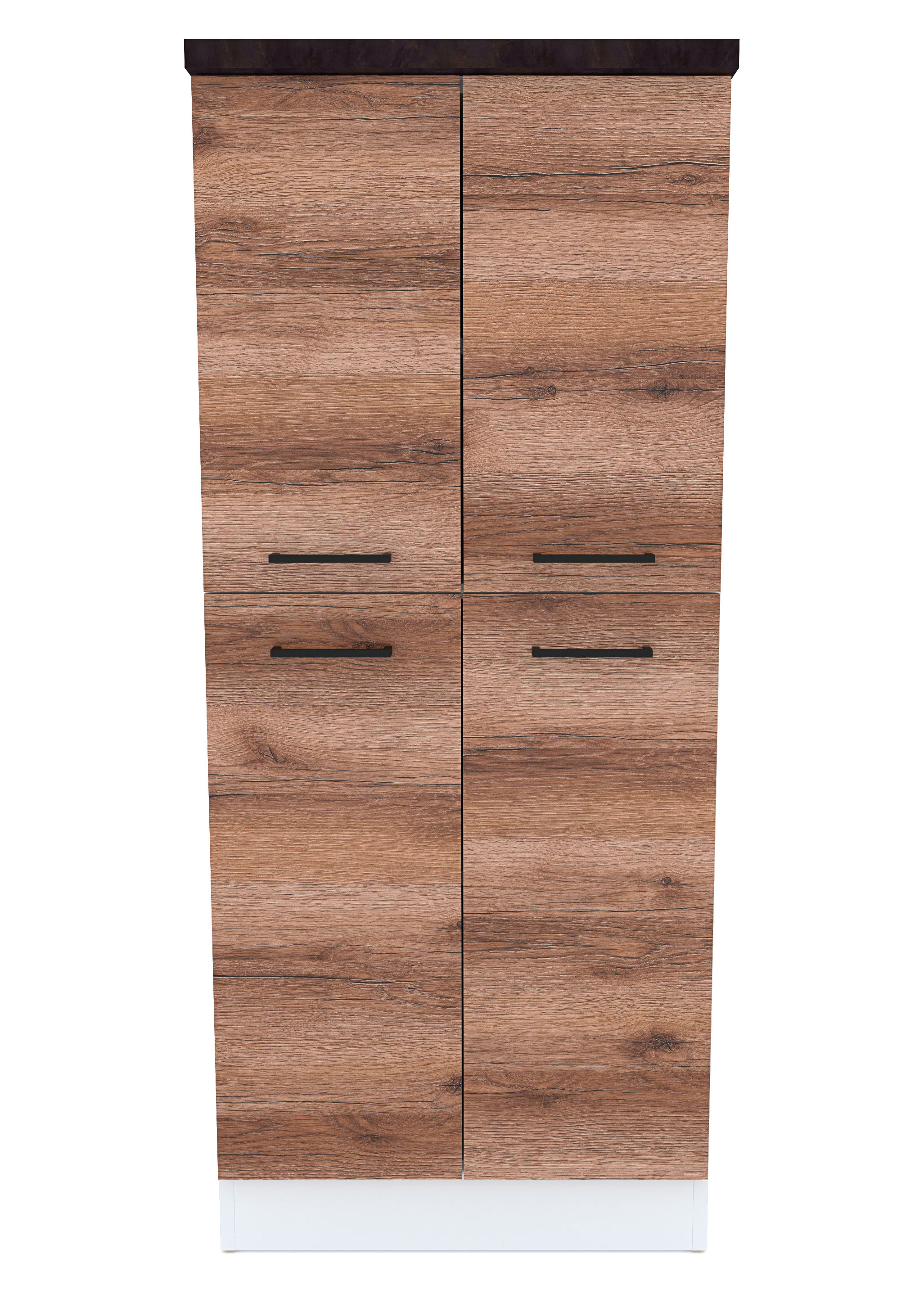 VS-60/139-KL EICHE DELANO DUNKEL Junona Line Vorratsschrank gross 3