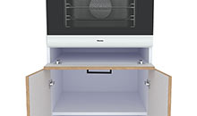 HUS-60/139-KL EICHE DELANO HELL Junona Line Ofenschrank klein 3