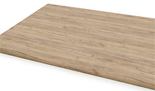 80cm Arbeitsplatte JL Eiche Burlington Arbeitsplatten Arbeitsplatte klein 0