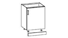 D-60/82 Modern Family Line Unterschrank Galleriebild Klein