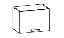GO-50/36-O Modern Family Line Herdüberschrank Galleriebild Klein