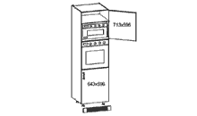 DPS-60/207 Classic Family Line Ofen- und Mikrowellenschrank Galleriebild Klein