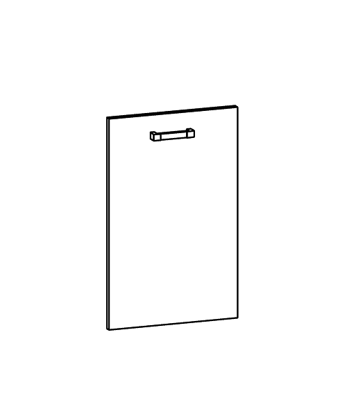 Modern Family Line   DM-45/71 Geschirrspülerblende 45cm