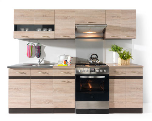 Junona Line Küche EICHE Set Junona Line 240 - Ohne AP Junona Line Frontfarbe EICHE Set Junona Line 240 - Ohne AP