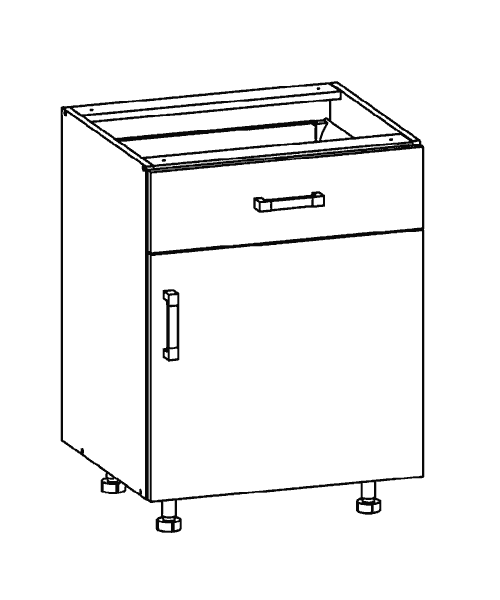 Classic Family Line Frontfarbe OLDER WEISS D1S-60/82-S