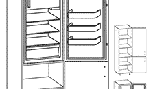 D-60/207 Modern Family Line Kühlschrank-/Vorratsschrank Galleriebild Klein