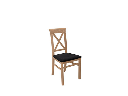 Tische und Stühle Kollektion BERGEN Stuhl BERGEN - SIBIU LÄRCHE GOLD / BLACK