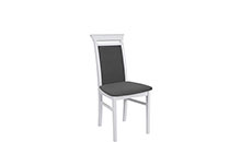 Stuhl IDENT - ALPENWEISS / DARK GREY IDENT Tische und Stühle Echtholz Stuhl Galleriebild klein