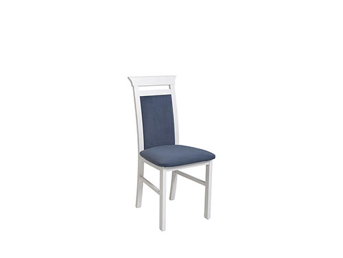 Tische und Stühle Kollektion IDENT Stuhl IDENT - ALPENWEISS / DARK BLUE