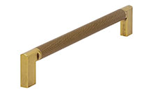 N95 Griff - gold(matt) Modern Family Line Küchenschrank-Griff Galleriebild Klein