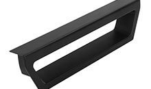 Z3 Griff lang - schwarz Modern Family Line Küchenschrank-Griff Galleriebild Klein