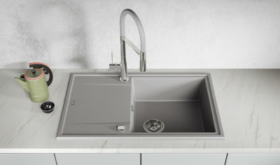 SBE-511T MEGALO Granitspüle Junona Line Granitspüle Grau klein 2