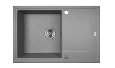 SBE-511T MEGALO Granitspüle Junona Line Granitspüle Grau Galleriebild Klein