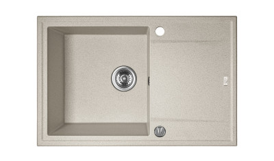 SBE-411T MEGALO Granitspüle Junona Line Granitspüle in Beige Galleriebild Klein