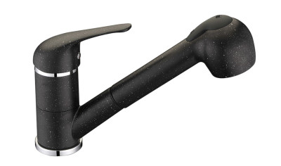 BLG-769D DAGA Granit-Küchenarmatur Schwarz Junona Line DAGA Armatur Schwarz Galleriebild Klein