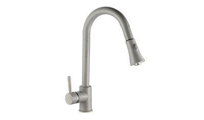 BLD-969D DARU Granit-Küchenarmatur Grau Junona Line DARU Armatur Grau Galleriebild Klein