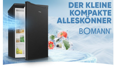 KS 7251 Bomann Kühlschrank Junona Line Kühlschrank mit Gefrierfach klein 6