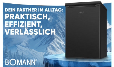 KS 7251 Bomann Kühlschrank Junona Line Kühlschrank mit Gefrierfach klein 5