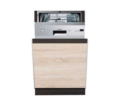 GBS1-60 - Teilintegriert - 60cm Breite EICHE SONOMA Junona Line Geschirrspülerblende klein 0