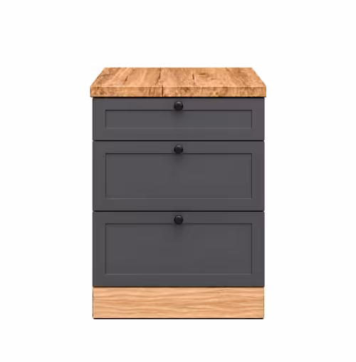Junona Line Frontfarbe LANDHAUS GRAFIT MATT D3S/60/82