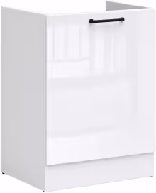 DK1D/60/82 WEISS GLANZ Junona Line Spülenunterschrank klein 2
