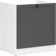 DK1D/60/82 LANDHAUS GRAFIT MATT Junona Line Spülenunterschrank klein 2