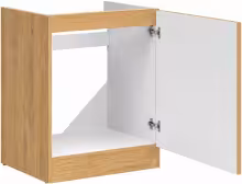 DK1D/60/82 EICHE BERNSTEIN Junona Line Spülenunterschrank klein 1