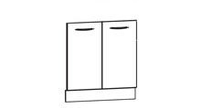 Küche GBS-60 - Teilintegriert - 60cm Breite GBS-60 - Teilintegriert - 60cm Breite