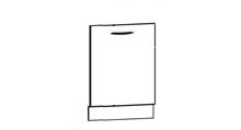 Küche GBS-50 - Teilintegriert - 50cm Breite GBS-50 - Teilintegriert - 50cm Breite