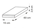 15cm Arbeitsplatte Pietra Beige  Arbeitsplatte Galleriebild Klein