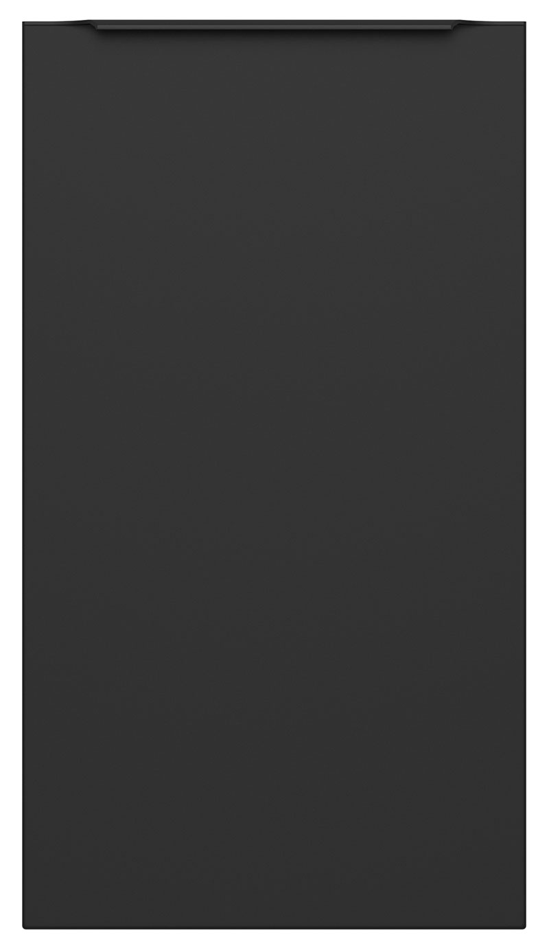 Modern Family Line Küchen Frontfarbe SOLE SCHWARZ MATT (L6)