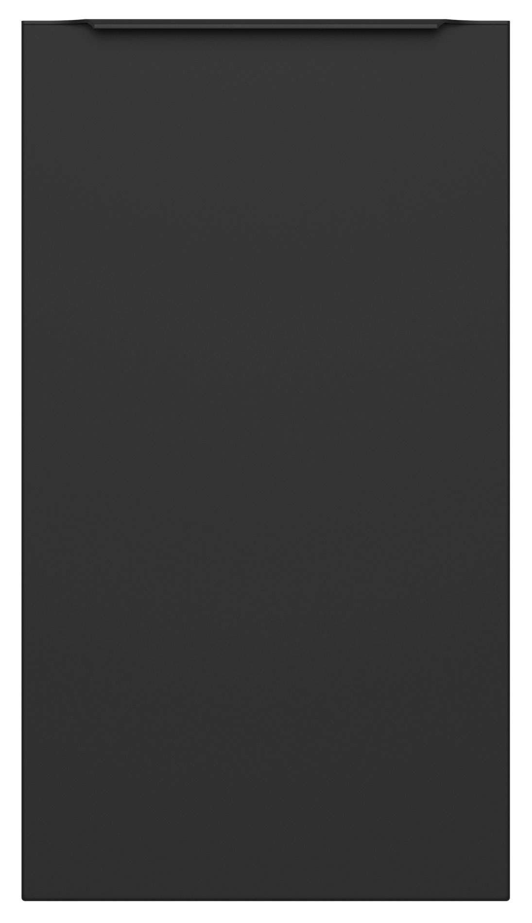 Modern Family Line Küchen Frontfarbe SOLE SCHWARZ MATT (L6) Frontenbild Gross